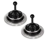 Gosknor 2 Pz Parti per Montalatte per Nespresso, Acciaio Inossidabile Materiale ABS Frusta di Ricambio Montalatte Compatibile con Nespresso Aeroccino 3 4 Plus