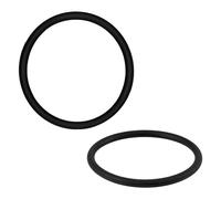 Gosknor 2pz Cinghia di Supporto per Tendine Rotuleo Nero, Cinghia Ginocchio Rotuleo Silicone Fascia Ginocchio Stabilizzatrice Rotula Fascia Elastica Sottile per Uomo Donna Basket Corsa