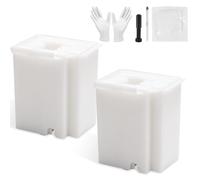 Gosknor 2pz Tampone Ricambio Inchiostro Scarto per EPSON Ecotank ET-2800 ET-2803 ET-4800 ET-2400 ET-2720 ET-4700 ET-2711 L3110 L3250 L3150 L3210 Stampanti, Scatola Manutenzione con Spugna Assorbente