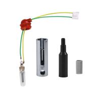Gosknor 4pz Candeletta Riscaldatore Parcheggio Diesel Kit, Candeletta Accensione con Chiave Pistone e Tappo Nero Riscaldatore Automatico Accessori per Stufa Diesel 2KW/5KW/8KW