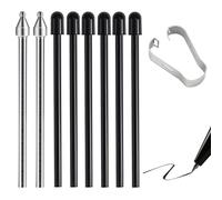 Gosknor 8pz Ricambio Punte Penna S per Samsung, Kit Punte per Stilo in Metallo e Plastica Resistenti con Clip Compatibili con Samsung Galaxy Tab S10+/S10 Ultra/ S9/S8/S7/S6 Lite/S22/S23/S24 Ultra