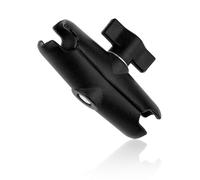 Gosknor Braccio a Doppia Presa, Braccio a Doppia Presa in Lega di Alluminio da 9,2cm Supporto per Telefono RAM Mount Supporto Bici Camion Supporti RAM per Componenti Sfera da 1"