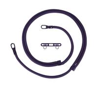 Gosknor Cinturino Telefono, Lanyard Universale Doppia Clip Corda Spessa Regolabile per Maggior Parte degli Smartphones Cinturino Tracolla con 2 Anelli per Uomini Donne (Viola)