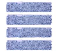 Gosknor Confezione da 4 Ricambio per Tergivetro in Microfibra, 35cm Riutilizzabile Lavabile Panni in Microfibra Compatibile con MR.SIGA Strumenti per la Pulizia di Finestre e Vetri Casa e Ufficio
