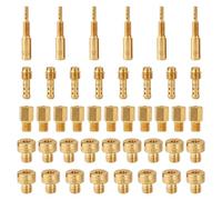 Gosknor Kit di 42 Getti Principali e del Minimo per Carburatore | Accessori Pratici per Carburatori Ideali per Messa a Punto e la Riparazione Compatibili con Mikuni N100.604 VM28/486 VM4/042