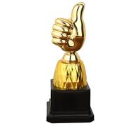 Gosknor Trofeo Pollice in Oro, Trofeo con Incisione Divertente Premio Vincitore per Feste Sport Gioco Classe Lavoro Calcio Gara Ricompensa Regalo Riconoscimento Spiritoso