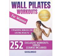 GoSlimGo Wall Pilates Workouts For Women (Tascabile)