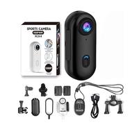 Gosnap - Thumb Camera, Gosnap - Go Snap Camera-4k Thumb Action, Wearable Mini Gosnap Body Camera with 360° Rotation Spring Clip (Black,4K)