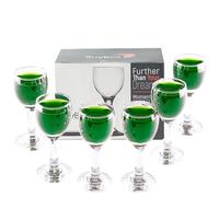 GOSOYO Set da 6 Bicchieri da Shot Con Stelo (2oz/55ml) - Per Liquore, Sherry, Assenzio, Mini Vino, Porto, Aperitivo