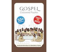 Gospel Crossword Puzzles: Crossword Puzzles with Easy to Read Print about Gospel, African America, Key Figures and More I 6x9 inches, 120 pages I 50+… Gift for Vacations, Holidays and Relaxation