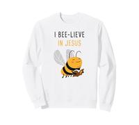 Gospel Kids Christian Faith Cute Bee: I Bee-Lieve in Jesus Felpa