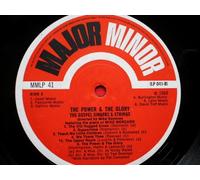 Gospel Singers & Strings - Gospel Singers & Strings The Power And The Glory LP Major Minor MMLP41 EX 1968 RECORD ONLY - sleeve is missing