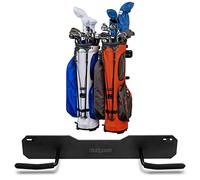 GoSports Bag Storage Rack di stoccaggio della Borsa da Golf Montato a Parete Unisex, Nero