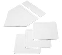 GoSports Baseball & Softball 5 pezzi base set - basi da campo in gomma per bambini e adulti