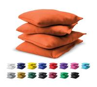 GoSports Ch-bags-4-orange, Set di Pouf per Cornhole, Arancione, Taglia Unica