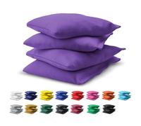 GoSports Ch-bags-4-purple, Set di Pouf per Cornhole, Viola, Taglia Unica