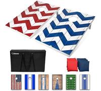 GoSports CH-01-MDF-CHEVRON, Prodotto Ricreativo All'Aperto Unisex-Adult, Taglia Unica