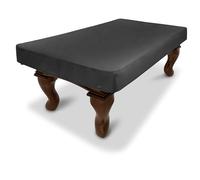 GoSports Copertura per tavolo da biliardo in similpelle di alta qualità, impermeabile e antistrappo, resistente, per interni ed esterni, colore nero