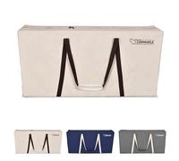 GoSports Custodia per cornhole in tela di grado professionale, dimensioni regolamentari, 1,2 x 0,6 m, colore naturale della tela