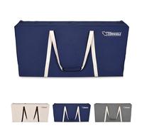 GoSports - Custodia professionale in tela per cornhole, per dimensioni regolamentari di 1,2 x 0,6 m, colore blu navy