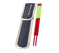 GoSports Down the Line Guida a corda per putting, 3 m, supporto da golf per l'allineamento, per allenare i putt dritti e curvi