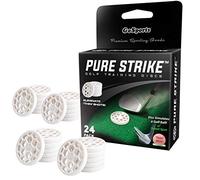 GoSports Golf Pure Strike - Dischi da allenamento da golf, confezione da 24, elimina i colpi sottili