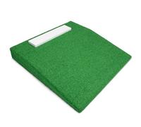 GoSports Portable Pitching Mound for Pitchers-30 X 30 X 4 inch, Brocca Portatile per lanciatori da Baseball, 76,2 x 76,2 x 10,2 cm Unisex-Adolescente, Verde