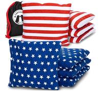 GoSports Ch-bags-8-america, Set di Pouf per Cornhole Unisex-Bambini, Multicolore, 6 Inches x 6"