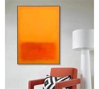 GOSRD Famoso Mark Rothko colorato astratto opera d'arte poster tela pittura moderna arte murale per galleria sala decorazione della casa 23,6 "x 35,4" (60x90 cm) senza cornice