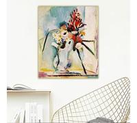 GOSRD Henri Matisse《Fiori in una brocca》Stampe su tela, pittura a olio, poster, quadro, decorazione da parete per casa e soggiorno (30x50 cm/senza cornice)