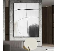 GOSRD Stampa artistica astratta neutra, poster, moderna galleria astratta, decorazione da parete, stampe nordiche, semplice dipinto su tela, decorazione per la casa (30x50 cm/senza cornice)