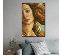 GOSRD Stampa su tela HD La nascita di Venere in stile rinascimentale moderno, ideale per la decorazione della casa e del soggiorno (40x60 cm)
