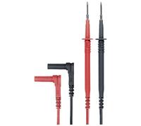 Gossen Metrawatt KS17-S Cavo di misura Sonda Spina 4 mm 1.50 m Rosso/Nero 1 pz.