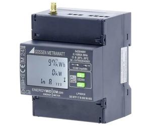 Gossen Metrawatt U2289-V039 EM2289 Contatore corrente trifase 80 A Approvazion