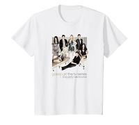 Gossip Girl Sitting Around Maglietta, Bambini, Bianco, 4 Anni