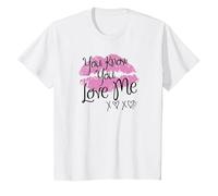 Gossip Girl You Love Me Maglietta, Bambini, Bianco, 12 Anni