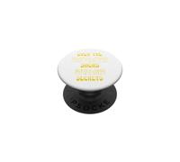Gossip Retro Segreti Ufficio Dramma e Umorismo PopSockets PopGrip Adesivo