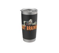 Got Brains? Affamato Zombie Divertente Halloween Cartoon Zombies Bicchiere termico in acciaio inox doppia parete