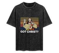 Got Christ ? Jesus Buddy Christ Funny Comedy Movie Mens Unisex T-Shirt Graphic Print Top Black Tee S