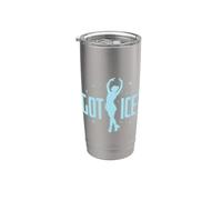 Got Ice? Pattinaggio su ghiaccio Hobby Bicchiere termico in acciaio inox doppia parete