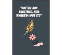Got my act Together, Now Where’d I Put it: My Mermory is like shaking Notebook for Friends & Family ideal for gifting