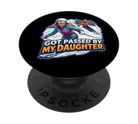 Got Passed By My Daughter Divertente Sci Padre Sciatore Papà PopSockets PopGrip Adesivo
