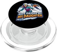 Got Passed By My Daughter Divertente Sci Padre Sciatore Papà PopSockets PopGrip per MagSafe
