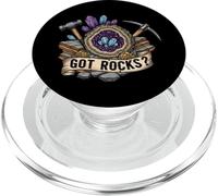 Got Rocks? Geode Crystal Rockhound Geologist Mining Fan PopSockets PopGrip per MagSafe