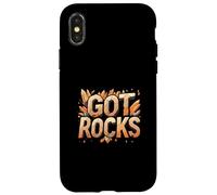 GOT ROCKS Geology Rock Collector Mineral Hunter Custodia per iPhone X/XS