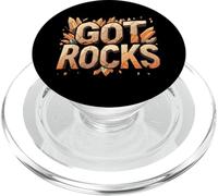 GOT ROCKS Geology Rock Collector Mineral Hunter PopSockets PopGrip per MagSafe