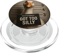Got Too Silly Funny Goose Mugshot PopSockets PopGrip per MagSafe