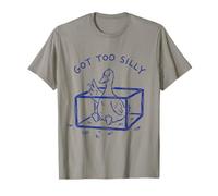 Got Too Silly Goose Funny Animal Meme Humor Teens Adults Maglietta