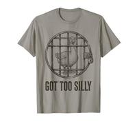 Got Too Silly Goose Funny Animal Meme Humor Teens Adults Maglietta