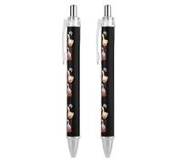 Got Too Silly Goose, penna a sfera con stampa retrattile, fusto rotondo, punta fine da 0,5 mm, 1/2/4 pezzi